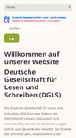 Mobile Screenshot of dgls.de